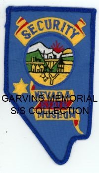 NEVADA,NEVADA MUSEUM SECURITY 1